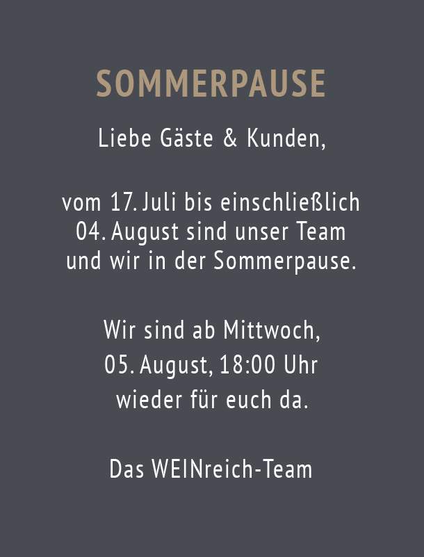 Sommerpause 2026